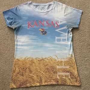 Kansas “Wave the Wheat” T-shirt (fits like medium)